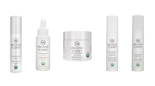 5-Step Skincare Set - USDA Certified Organic