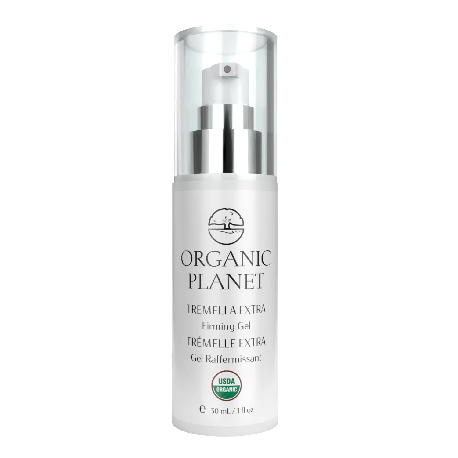 Tremella Extra Firming Gel – hydrates, boosts elasticity, smooths fine lines, and promotes luminous, youthful skin with Tremella polysaccharides and vitamin D.